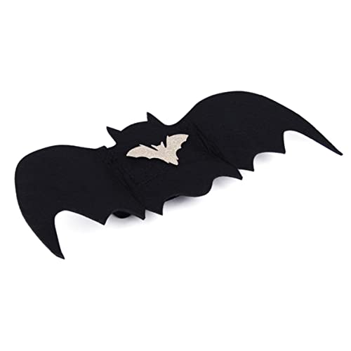 Sosoport Fledermausflügel Hund Haustierkostüm Halloween Ausgefallene Hundekleidung Mit Riemen Schwarz Für Spaziergänge Und Partys von Sosoport