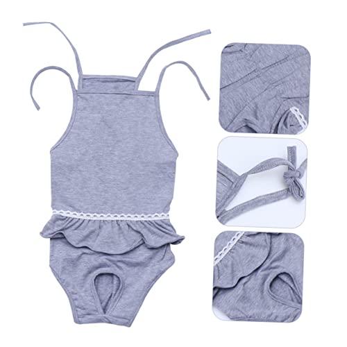 Sosoport 1 Stück Hygienehosen für Hunde hundewindel Dog Diapers Hundehöschen Hundeslip klein Erwachsene Ausbildung keuchen Größe weibliche Windelwindel Einteilige Haustierwindel Light Grey Sosoport 1 Stück Hygienehosen für Hunde hundewindel Dog Diapers Hundehöschen Hundeslip klein Erwachsene Ausbildung keuchen Größe weibliche Windelwindel Einteilige Haustierwindel Light Grey von Sosoport