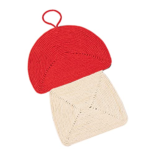 Sosoport Lustige Katzenkratzmatte Sisal-kratzbrett Katzenpflege Schleifklauenmatte Versorgung Katzenspielmatte von Sosoport