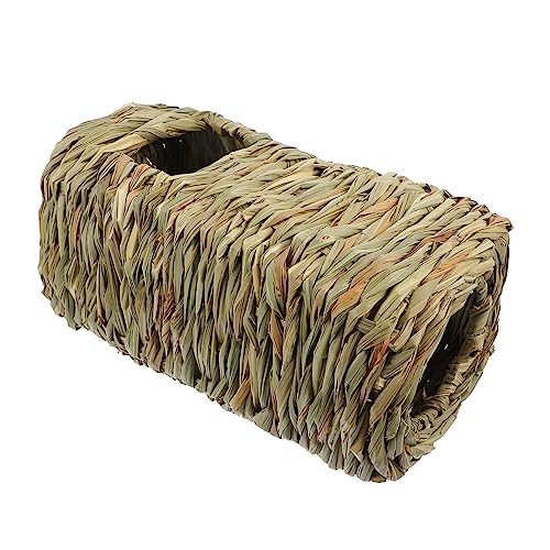 Sosoport 1 Stück Mehrloch Stroh Tunnel für Hamster und Kleintiere Atmungsaktiv und für Meerschweinchen und Rennmäuse Haustierzubehör Fördert Bewegung und Spielspaß Sosoport 1 Stück Mehrloch Stroh Tunnel für Hamster und Kleintiere Atmungsaktiv und für Meerschweinchen und Rennmäuse Haustierzubehör Fördert Bewegung und Spielspaß von Sosoport