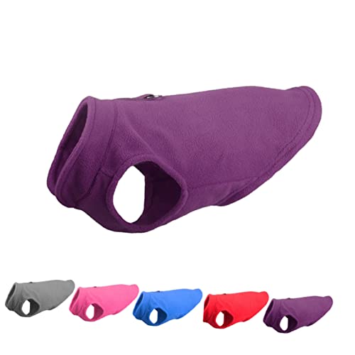 Sosoport Warmer Mantel 1 Stück Haustierzubehör Herbst Haustierkostü Winterjacke für kleine Hunde warmes Welpengeschirr wärmende Jacke Kleider Haustierkleidung verdicken Weste Violett Sosoport Warmer Mantel 1 Stück Haustierzubehör Herbst Haustierkostü Winterjacke für kleine Hunde warmes Welpengeschirr wärmende Jacke Kleider Haustierkleidung verdicken Weste Violett von Sosoport