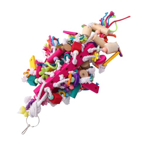 Sosoport Vogel Kauspielzeug 1pc Starkes Hängespielzeug für Papageien Vögel Beißen Spielzeug Reißfunktion Sosoport Vogel Kauspielzeug 1pc Starkes Hängespielzeug für Papageien Vögel Beißen Spielzeug Reißfunktion von Sosoport