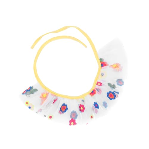 Sosoport 1pc Hundehalsband Für Haustier Schal Besticktes Haustier Lätzchen Größe Stilvolles Haustier Zubehör von Sosoport