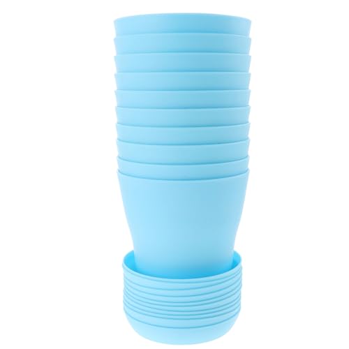 Sosoport Blumentöpfe Aus Kunstharz Für Pflanzen 10er-Pack Kreativer Blumentopf Für Den Schreibtisch Pflanzenbehälter Topf Für Die Inneneinrichtung Sosoport Blumentöpfe Aus Kunstharz Für Pflanzen 10er-Pack Kreativer Blumentopf Für Den Schreibtisch Pflanzenbehälter Topf Für Die Inneneinrichtung von Sosoport