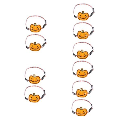 Sosoport 10 STK Halloween-katzenhalsband Kragenverzierung Katzenhalsbänder Dekoratives Hundehalsband Fliegen Für Hunde Verstellbares Haustierhalsband Katzen Und Hunde Halskette Polyester von Sosoport