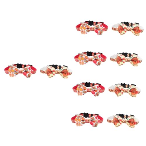 Sosoport 10 STK Haustierhalsband Hunde hundekragen dekoratives Katzenhalsband Welpen Halsketten eine Halskette Hauskatzenzubehör Kätzchen-Kragen Haustier Hund Schleife Sosoport 10 STK Haustierhalsband Hunde hundekragen dekoratives Katzenhalsband Welpen Halsketten eine Halskette Hauskatzenzubehör Kätzchen-Kragen Haustier Hund Schleife von Sosoport