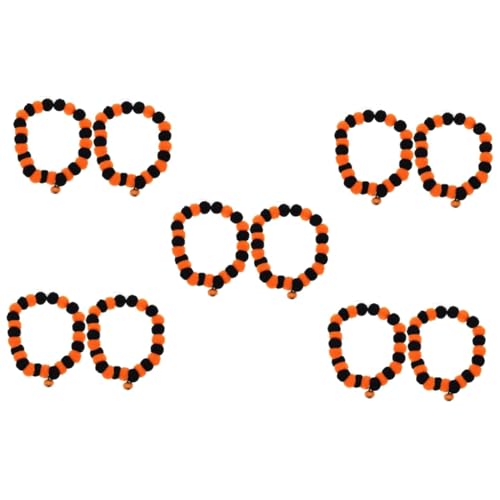 Sosoport 10 STK Halloween-Kragen Halloween-Dekoration Katzenhalsband Mit Halloween- Fliegen Für Haustiere Sicherheitshalsband Für Hund Kürbis-katzenhalsband Nylon Sosoport 10 STK Halloween-Kragen Halloween-Dekoration Katzenhalsband Mit Halloween- Fliegen Für Haustiere Sicherheitshalsband Für Hund Kürbis-katzenhalsband Nylon von Sosoport