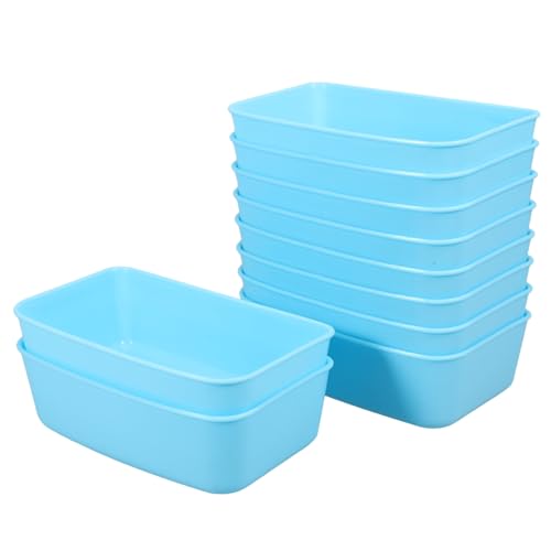 Sosoport Robustes Futternapf-Set Für Haustiere – 10-teiliges Katzenfutter-Set Zum Befestigen Am Käfig Auslaufsicherer Wassernapf Für Hunde von Sosoport