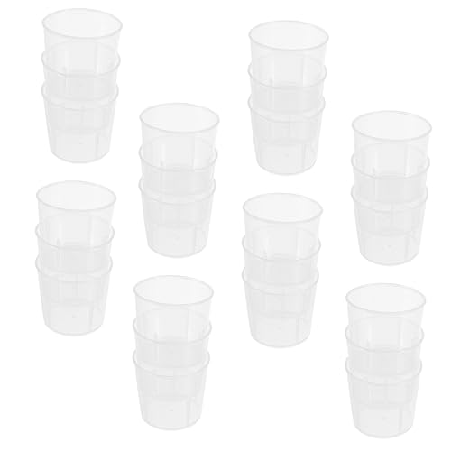 Sosoport 100 STK Quantitativer Messbecher für Haustiere Futternäpfe für Eidechsen Messbecher für Reptilienfutter stilvolle Aufbewahrungsbecher Futterbecher für krabbelnde Haustiere Plastik Sosoport 100 STK Quantitativer Messbecher für Haustiere Futternäpfe für Eidechsen Messbecher für Reptilienfutter stilvolle Aufbewahrungsbecher Futterbecher für krabbelnde Haustiere Plastik von Sosoport