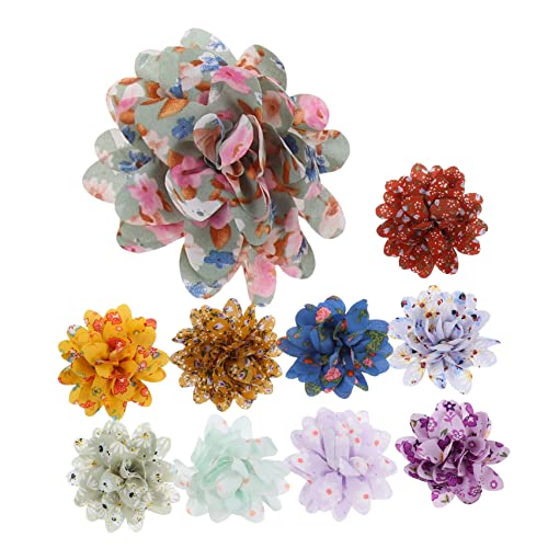 Sosoport Hundehalsband Katzenhalsband Haustier Blumenhalsband Set Welpen Haustierhalsband Blumen von Sosoport