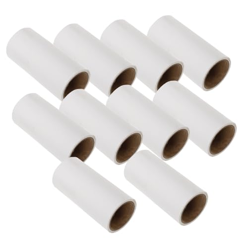 Sosoport 10st Abnehmbares Klebepapier Staubbürsten, Nachfüllrolle Nachfüllungen Für Fusselrollen Kleberollen Für Den Boden Haarentferner Reiniger Tragbare Fusselrolle Haarentfernung Weiß Sosoport 10st Abnehmbares Klebepapier Staubbürsten, Nachfüllrolle Nachfüllungen Für Fusselrollen Kleberollen Für Den Boden Haarentferner Reiniger Tragbare Fusselrolle Haarentfernung Weiß von Sosoport