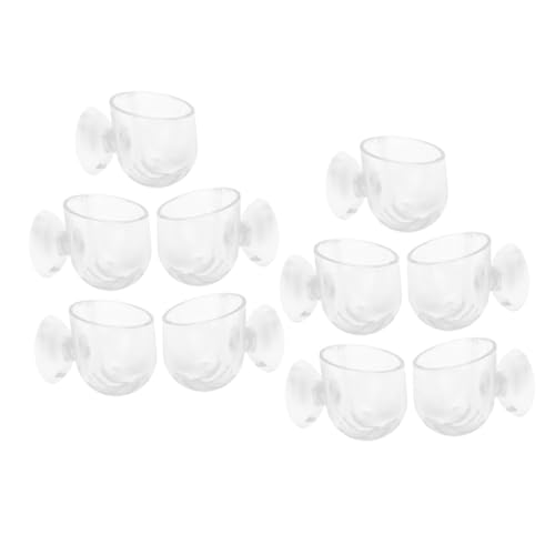Sosoport 10st Aquarium-blumentopf Aquariumdekorationen Mit Saugnapf Aquarium-saugnapf-Dekorationen Halter Für Aquarienpflanzen Künstliche Aquarienpflanzen Aquarium- Transparent Acryl Sosoport 10st Aquarium-blumentopf Aquariumdekorationen Mit Saugnapf Aquarium-saugnapf-Dekorationen Halter Für Aquarienpflanzen Künstliche Aquarienpflanzen Aquarium- Transparent Acryl von Sosoport