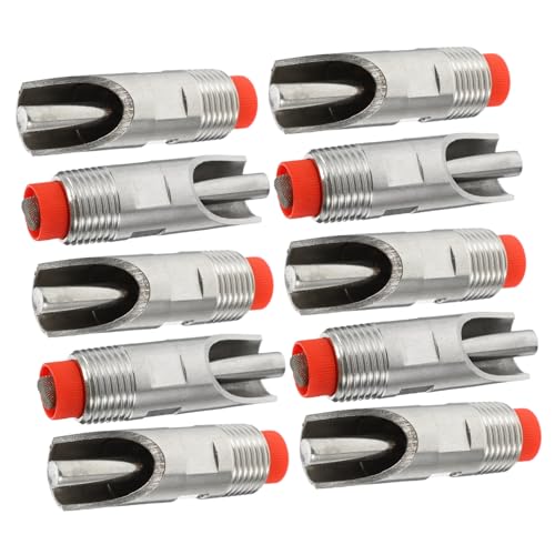 Sosoport 10 Stücke Edelstahl Feeder Automatische Vieh Waterer No-Spill Design Sosoport 10 Stücke Edelstahl Feeder Automatische Vieh Waterer No-Spill Design von Sosoport