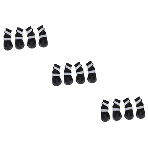 Sosoport 12 STK Haustier Hund Winterschuhe Hundestiefel für mittelgroße Hunde Chihuahua-Schuhe für Hunde hundeschuhe Hunde pfotenschutz Schneestiefel Hund warme Stiefel Langer Lauf Sosoport 12 STK Haustier Hund Winterschuhe Hundestiefel für mittelgroße Hunde Chihuahua-Schuhe für Hunde hundeschuhe Hunde pfotenschutz Schneestiefel Hund warme Stiefel Langer Lauf von Sosoport