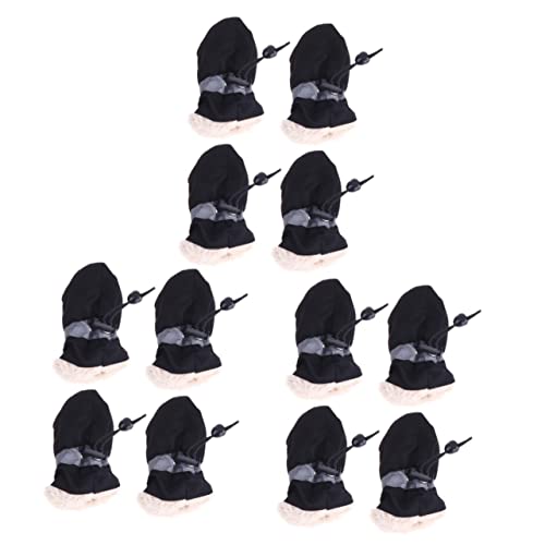 Sosoport 12 STK Stiefel für Hunde pfotenschutz für Hunde hundeschuhe Hunde Schuhe Bodenschoner Schwarze Stiefel Regenstiefel Schneestiefel Schuhe für Hunde Hundestiefel Winter Sohlen Socke Sosoport 12 STK Stiefel für Hunde pfotenschutz für Hunde hundeschuhe Hunde Schuhe Bodenschoner Schwarze Stiefel Regenstiefel Schneestiefel Schuhe für Hunde Hundestiefel Winter Sohlen Socke von Sosoport