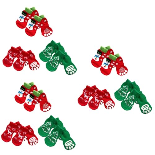 Sosoport 12 Sätze Hundesocken socken mit weihnachtsmotiv baumwollsocken Weihnachtsbrauch Pfotenschutzsocken Welpe Haustier rutschfest Weihnachtssocken Weihnachtskatze Hündchen Kleiner Hund Sosoport 12 Sätze Hundesocken socken mit weihnachtsmotiv baumwollsocken Weihnachtsbrauch Pfotenschutzsocken Welpe Haustier rutschfest Weihnachtssocken Weihnachtskatze Hündchen Kleiner Hund von Sosoport