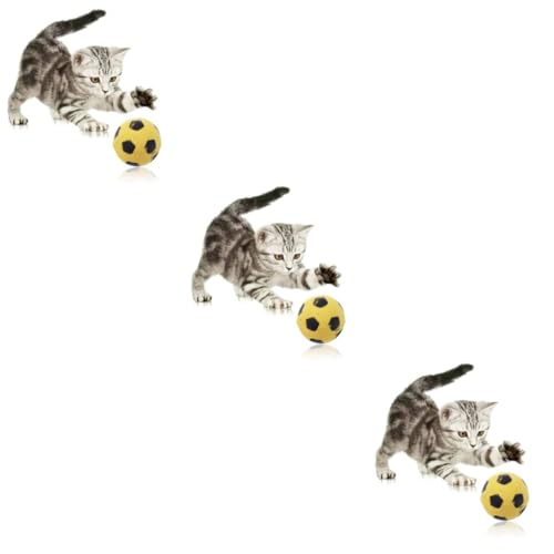 Sosoport 12 Haustierspielzeug Katzenspielzeug Bälle Fußball Fußballspielzeug Katzenspielzeug Fußballspielzeug Sosoport 12 Haustierspielzeug Katzenspielzeug Bälle Fußball Fußballspielzeug Katzenspielzeug Fußballspielzeug von Sosoport