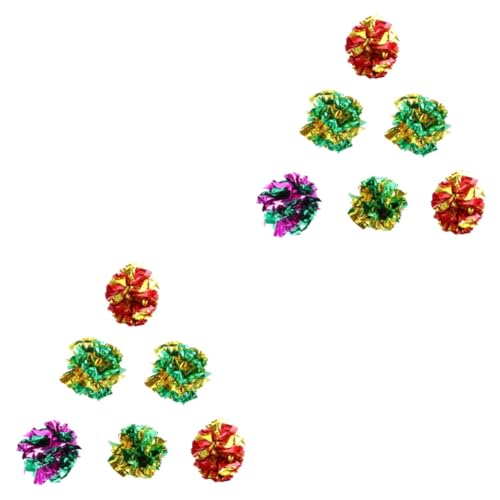 Sosoport Crinkle Ball 12 Stück Katzenknisterbälle Katzenspielzeugbälle Katzenspielzeug Für Haustiere Sosoport Crinkle Ball 12 Stück Katzenknisterbälle Katzenspielzeugbälle Katzenspielzeug Für Haustiere von Sosoport