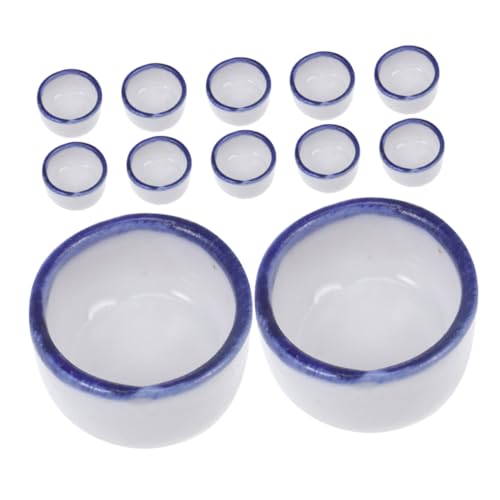 Sosoport 12-teiliges Mini-futternapf-Set Aus Keramik – Wasser- Und Futternäpfe Für Vogelspinnen Spinnen Und Skorpione Für Reptilien Sosoport 12-teiliges Mini-futternapf-Set Aus Keramik – Wasser- Und Futternäpfe Für Vogelspinnen Spinnen Und Skorpione Für Reptilien von Sosoport