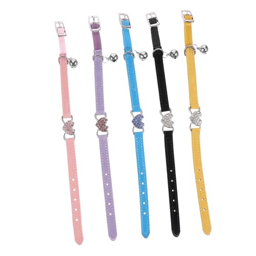 Sosoport 15 STK Haustierhalsband Hundehalsband aus Polyester Hund Glocke Halsband hundegeschenk hundezubehör Welpenhalsbänder Welpenhalsband Haustier Katzenhalsband Katze Strass Halsband Sosoport 15 STK Haustierhalsband Hundehalsband aus Polyester Hund Glocke Halsband hundegeschenk hundezubehör Welpenhalsbänder Welpenhalsband Haustier Katzenhalsband Katze Strass Halsband von Sosoport