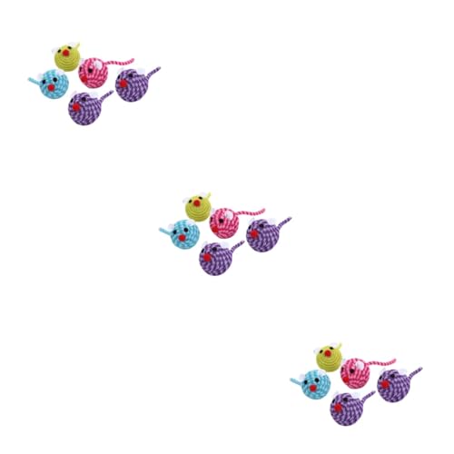 Sosoport 15 STK Haustier Katzenspielzeug Plüsch-katzenspielzeug Katzen- -Spielzeug Interaktives Spielzeug Lustiges Katzenspielzeug Spielzeug Für Katzen Und Mäuse Elastische Schnur Sosoport 15 STK Haustier Katzenspielzeug Plüsch-katzenspielzeug Katzen- -Spielzeug Interaktives Spielzeug Lustiges Katzenspielzeug Spielzeug Für Katzen Und Mäuse Elastische Schnur von Sosoport