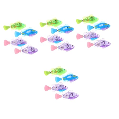 Sosoport 16stücke Interaktives Elektrisches Katzenspielzeug Mit Teiliges Für Kätzchen Schwimmendes Fischspielzeug Tiefem Fluoreszierendem Gepunktetem Und Gestreiftem Sosoport 16stücke Interaktives Elektrisches Katzenspielzeug Mit Teiliges Für Kätzchen Schwimmendes Fischspielzeug Tiefem Fluoreszierendem Gepunktetem Und Gestreiftem von Sosoport