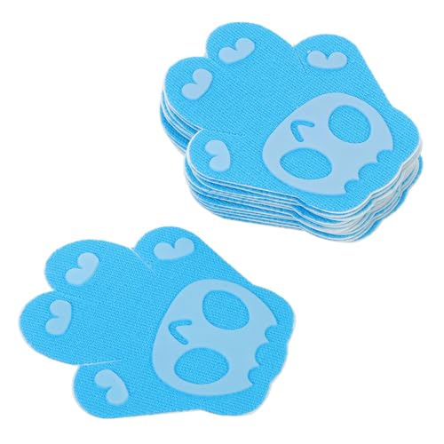 Sosoport 16 Stück Teiliges Atmungsaktive rutschfeste Pfotensticker für Hunde Transparente Selbstklebende Hundepfotenpads Schützt Pfoten Glatten Böden Outdoor-aktivitäten von Sosoport