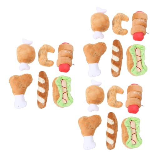 Sosoport 3 Sätze Kauspielzeug Für Haustiere Hunde-Sound-Spielzeug Plüschspielzeug Quietschspielzeug Für Hunde Cartoon-Spielzeug Plüschspielzeug 6 Stück * 3 Sosoport 3 Sätze Kauspielzeug Für Haustiere Hunde-Sound-Spielzeug Plüschspielzeug Quietschspielzeug Für Hunde Cartoon-Spielzeug Plüschspielzeug 6 Stück * 3 von Sosoport