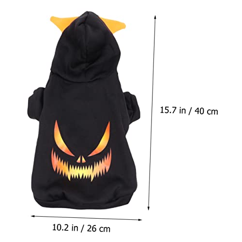 Sosoport 1Pc Transformation Outfit Lustiger Kalter Hund Geburtstag Kätzchen Chihuahua Haustier Dackel Mantel Hund Halloween Kostüm Hunde Outfit Kostüme Beutel Hoodie Halloween von Sosoport
