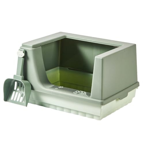 Sosoport 1Satz Halbgeschlossenes Katzen Toiletten für Kätzchen Splash Wurfbox zu Reinigen für Verschiedene Katzenrassen aus Hochwertigen Materialien Sosoport 1Satz Halbgeschlossenes Katzen Toiletten für Kätzchen Splash Wurfbox zu Reinigen für Verschiedene Katzenrassen aus Hochwertigen Materialien von Sosoport