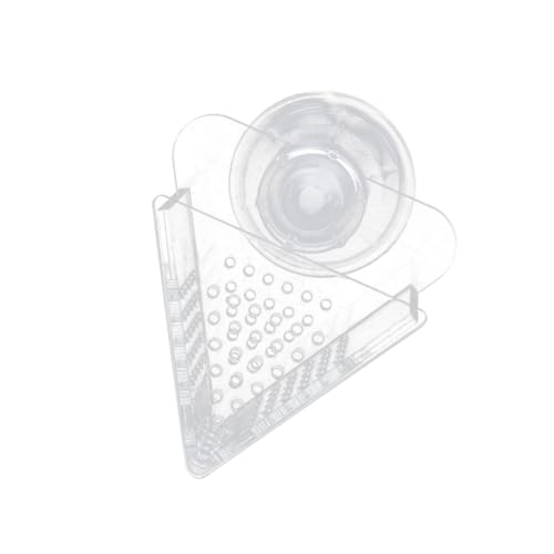 Sosoport Acryl Fisch Feeder Cup Rot Feeder Für Aquarium 1pc Fütterung Werkzeug Tasse Für Süßwasser Und Tanks von Sosoport