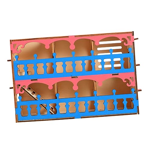 Sosoport Holz Hamster Labyrinth Spielzeug Tunnel Spielzeug Für Kleine Haustiere Für Hamster Ratten Und Nager Fördert Bewegung Und Geistige Aktivität Sosoport Holz Hamster Labyrinth Spielzeug Tunnel Spielzeug Für Kleine Haustiere Für Hamster Ratten Und Nager Fördert Bewegung Und Geistige Aktivität von Sosoport