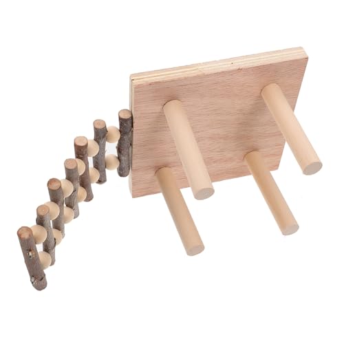Sosoport 1stück Holzleiter Spielzeug Für Hamster Und Kleintiere Kletterplattform Für Käfige Fördert Und Aktivität Tierumgebung Sosoport 1stück Holzleiter Spielzeug Für Hamster Und Kleintiere Kletterplattform Für Käfige Fördert Und Aktivität Tierumgebung von Sosoport