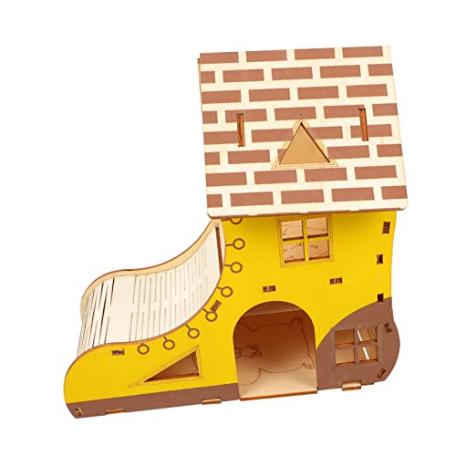 Sosoport Multifunktionales Hamsterhaus - Klettergerüst Aus Holz Mit Laufstall Für Hamster Und Rennmäuse Sosoport Multifunktionales Hamsterhaus - Klettergerüst Aus Holz Mit Laufstall Für Hamster Und Rennmäuse von Sosoport