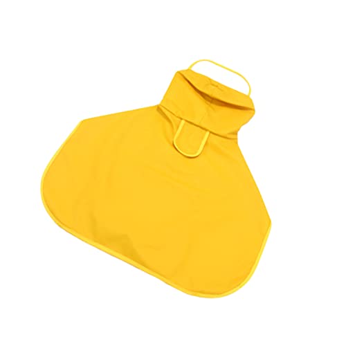 Sosoport 1stück Wasserdichter Hunderegenmantel Für Kleine Hunde Robustes Langlebiges Pu-Material Mit Kapuze Und Verstecktem Öffnungsdesign Für Einfaches Anbringen Der Leine Für von Sosoport