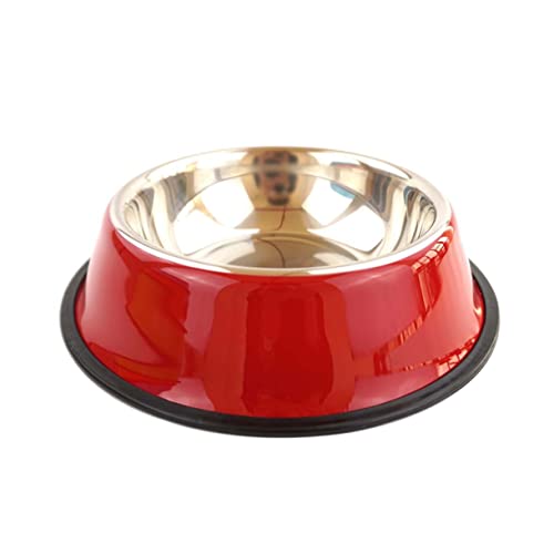 Sosoport Futternapf für Katzen Aus Edelstahl 18 cm Rot Doppelnapf Futterspender für Haustiere Sosoport Futternapf für Katzen Aus Edelstahl 18 cm Rot Doppelnapf Futterspender für Haustiere von Sosoport