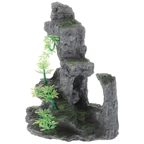 Sosoport Aquarium Dekoration Realistische Steingarten Ornament Natürliche Aquarium Landschaft Schmuck Grün Sosoport Aquarium Dekoration Realistische Steingarten Ornament Natürliche Aquarium Landschaft Schmuck Grün von Sosoport