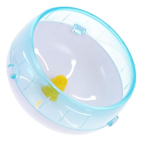 Sosoport 14cm Stumm Hamster Rad Haustier Übung Spielzeug Meerschweinchen Rad Tier Spielzeug Grün von Sosoport