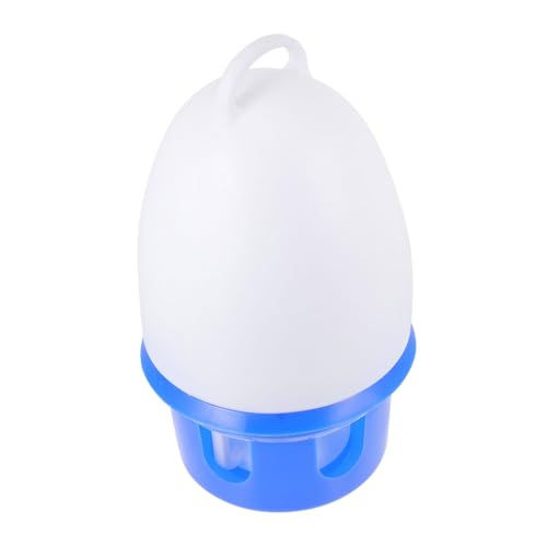 Sosoport 1Stk Taubenkessel Tränkebecher für Geflügel Wasserspender Futterwasser für Vögel coop tränkebecken wasserbecken wasserflasche Taube Selbsttrinker Haustier Taube PVC Blue von Sosoport