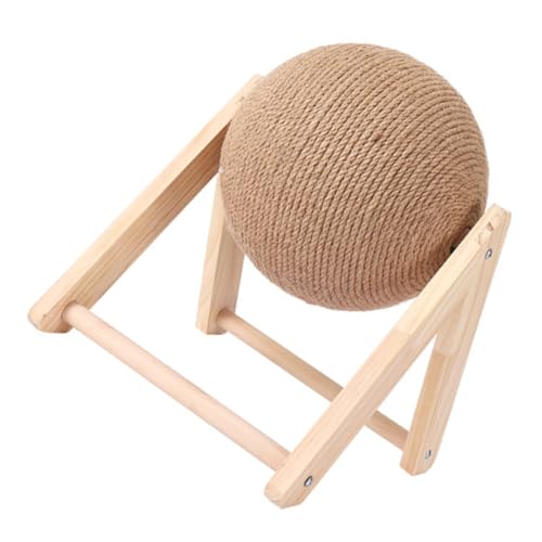 Sosoport Katzenkratzbaum Groß V-förmig Aus Holz Katzenkratzbaum Spielzeug für Kätzchen Heimtierbedarf Katzenspielzeug Bälle Sosoport Katzenkratzbaum Groß V-förmig Aus Holz Katzenkratzbaum Spielzeug für Kätzchen Heimtierbedarf Katzenspielzeug Bälle von Sosoport