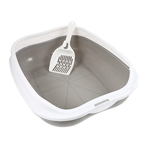 Sosoport 1satz Katzen Toilette Litter Box Halboffene Katzentoilette Spritzfester Katzenklo Für Kätzchen Langlebige Materialien Für Zuhause Und Haustierbedarf Sosoport 1satz Katzen Toilette Litter Box Halboffene Katzentoilette Spritzfester Katzenklo Für Kätzchen Langlebige Materialien Für Zuhause Und Haustierbedarf von Sosoport