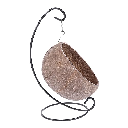 Sosoport Hängebett für Hamster Kokosnussschalen-Nest Spielzeug für Haustiere Bett Ruheraum Sosoport Hängebett für Hamster Kokosnussschalen-Nest Spielzeug für Haustiere Bett Ruheraum von Sosoport