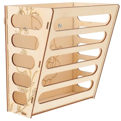 Sosoport Heu-Feeder Aus Holz Feeder Bunny Fütterung Rack Feeder Sicheres Material von Sosoport