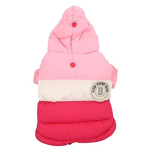 Sosoport Hundemantel Winter für Kleine und Mittlere Hunde Warme Baumwolle Gestepptes Design Bequem und Leicht Anzuziehen Haustier Outfit für von Sosoport