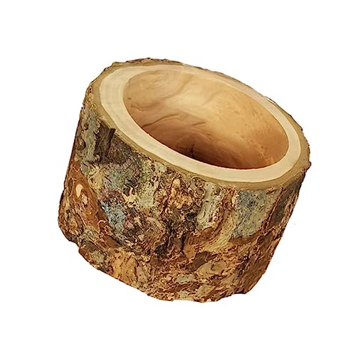 Sosoport Futternapf Aus Holz Für Hamster Futterbehälter Für Tiernahrung Sicher Geeignet Für Chinchillas Und Hamster Langlebiger Zufällige Farbe von Sosoport
