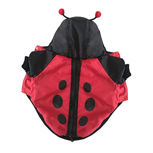 Sosoport Halloween Marienkäfer Hundemantel Lustiges Haustier-Geburtstagsparty-zubehör Leicht Bequem Für Katzen- Und Hundekleid Sosoport Halloween Marienkäfer Hundemantel Lustiges Haustier-Geburtstagsparty-zubehör Leicht Bequem Für Katzen- Und Hundekleid von Sosoport