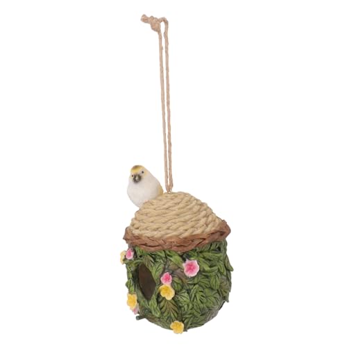 Sosoport 1pc Harz Vogelnest Hängendes Vogelhaus Gartendekor Lockt Vögel An Einfach Zu Wetterfest Hof Ornament Zufälliger Stil Sosoport 1pc Harz Vogelnest Hängendes Vogelhaus Gartendekor Lockt Vögel An Einfach Zu Wetterfest Hof Ornament Zufälliger Stil von Sosoport