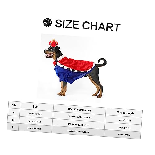 Sosoport Cosplay-Kostüme 2 Sätze Haustierkleidung Cosplay-Outfits Hundewindeln-Outfits Kleider Hüte Pet stilvoller Mantel Husky-Kostüm Kleiner Hund Shirt der Hund Hut Junge Stoff von Sosoport