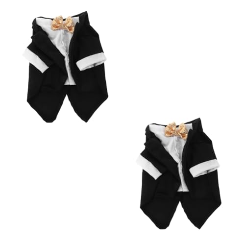 Sosoport 2 Sätze Hunde-Smoking hundejacke Hunde Jacke Dog Jacket Hemden Anzug Hundebekleidung Haustier stilvolle Kleidung Hündchen Passen schmücken Hundekleidung Haustierkleidung Polyester Sosoport 2 Sätze Hunde-Smoking hundejacke Hunde Jacke Dog Jacket Hemden Anzug Hundebekleidung Haustier stilvolle Kleidung Hündchen Passen schmücken Hundekleidung Haustierkleidung Polyester von Sosoport