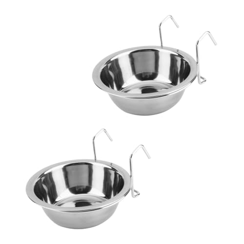 Sosoport 2 Sets Praktische Futternapf Für Haustiere Hängenapf Für Haustiere Wasserspender Für Hunde Entfernen Käfig-hängenapf Sosoport 2 Sets Praktische Futternapf Für Haustiere Hängenapf Für Haustiere Wasserspender Für Hunde Entfernen Käfig-hängenapf von Sosoport